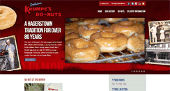Desktop Screenshot of krumpesdonuts.com